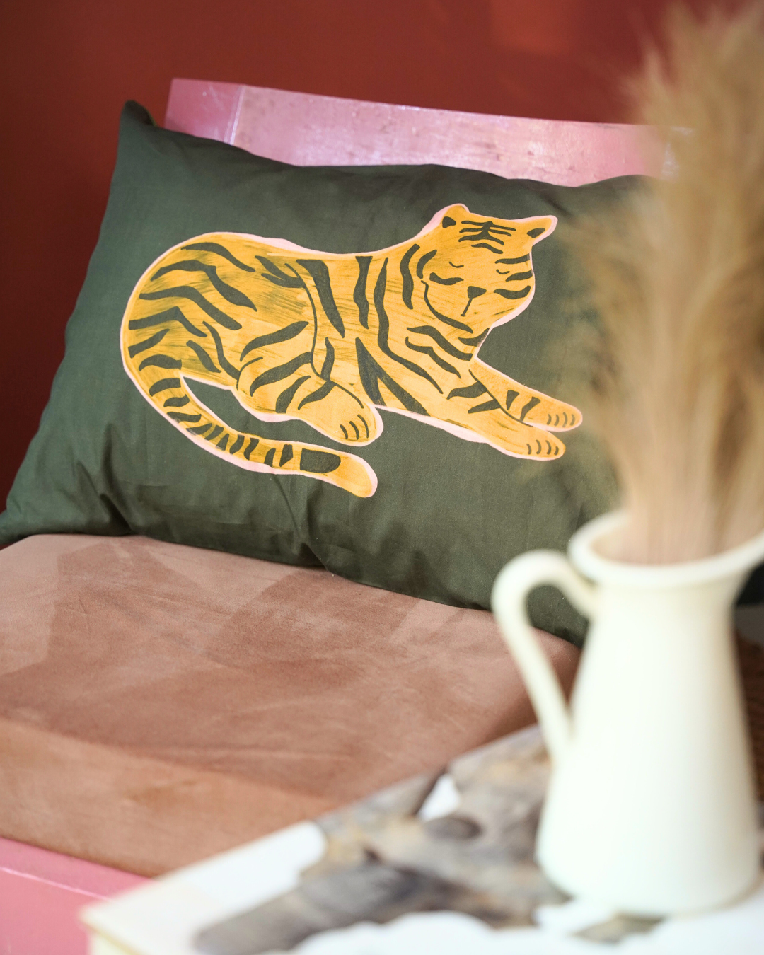 The Tigers I Pillow Cover