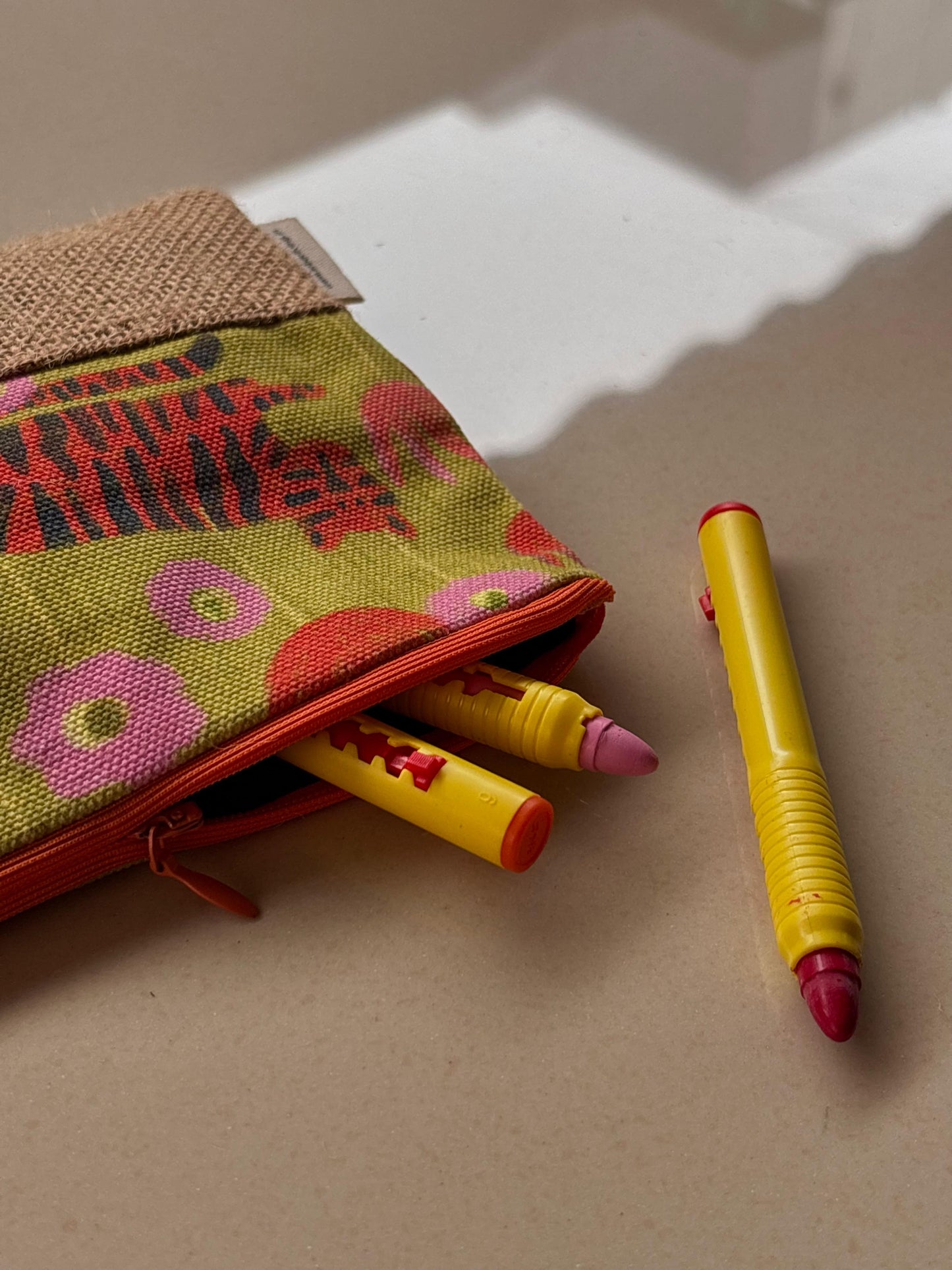 Tiger Crayon Pouch