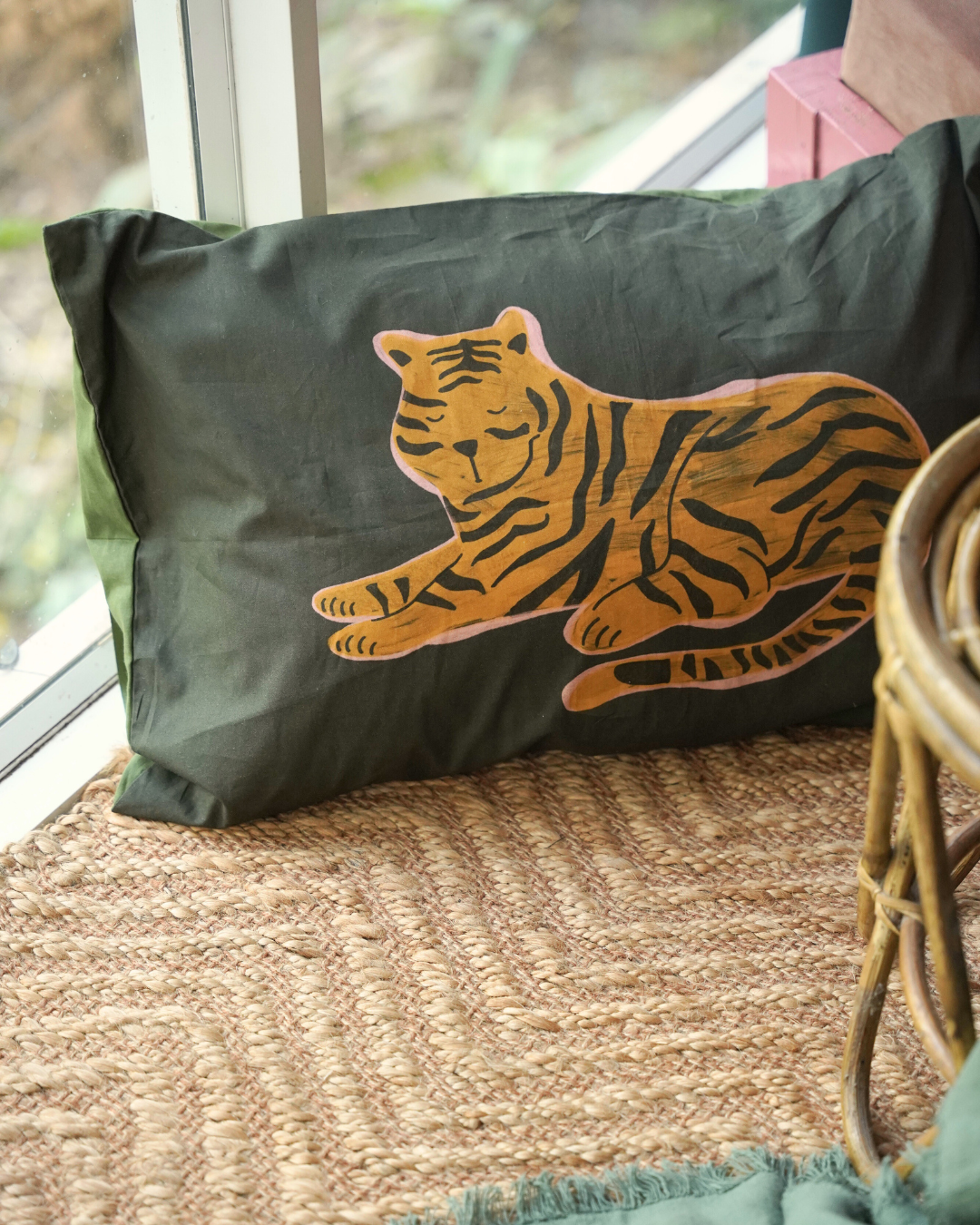 The Tigers I Pillow Cover