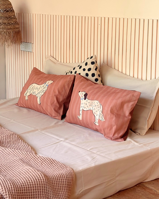 The Dogs I Pillow Cover