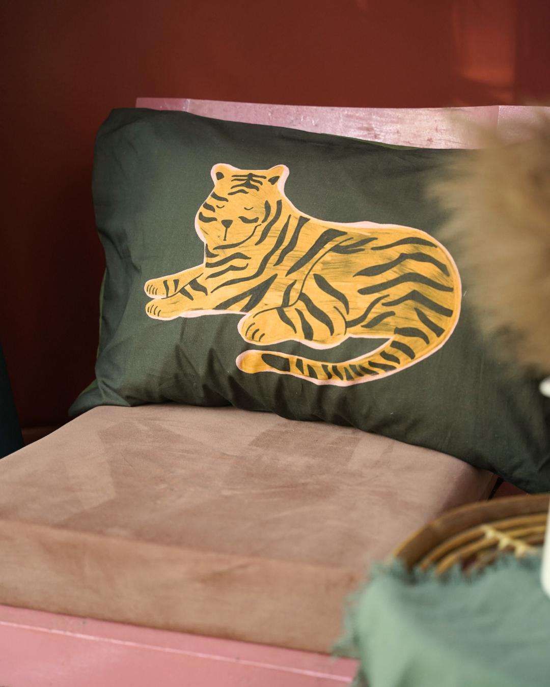 The Tigers I Pillow Cover