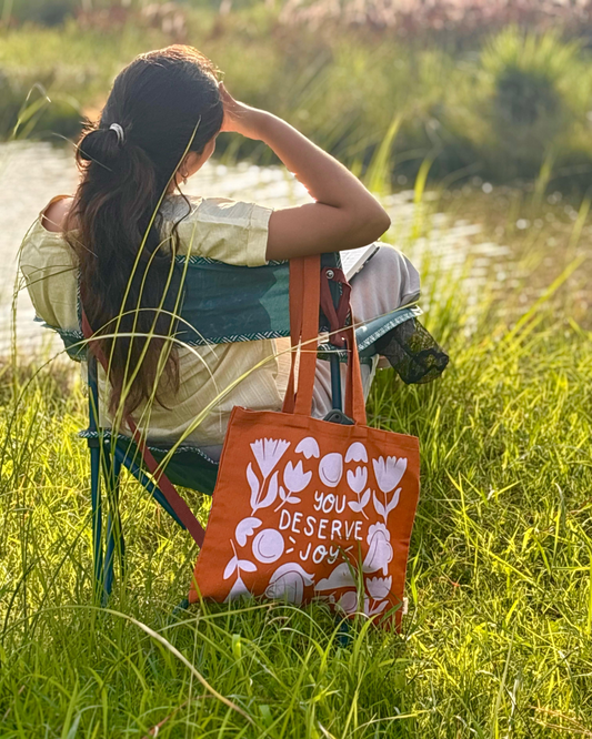 You deserve joy Tote