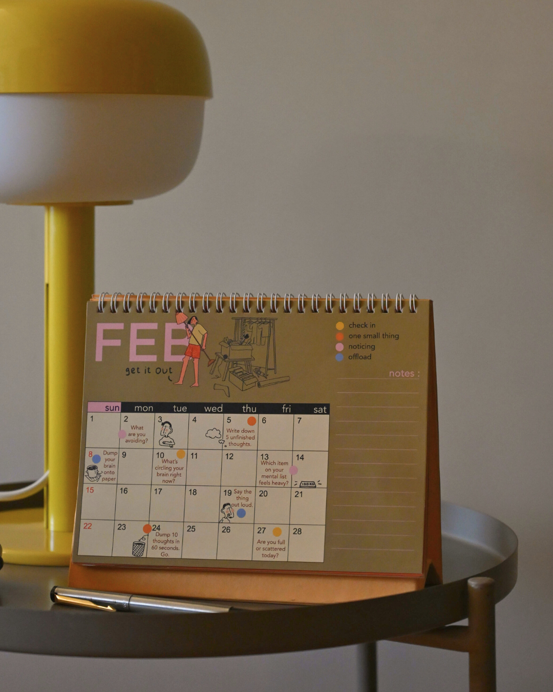 One day at a Time - desk calendar 2026