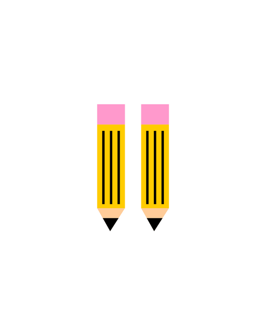 Pencil Earrings