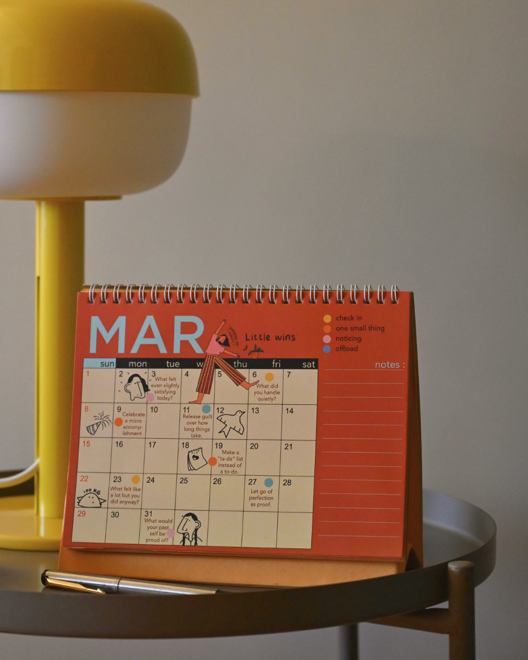 One day at a Time - desk calendar 2026