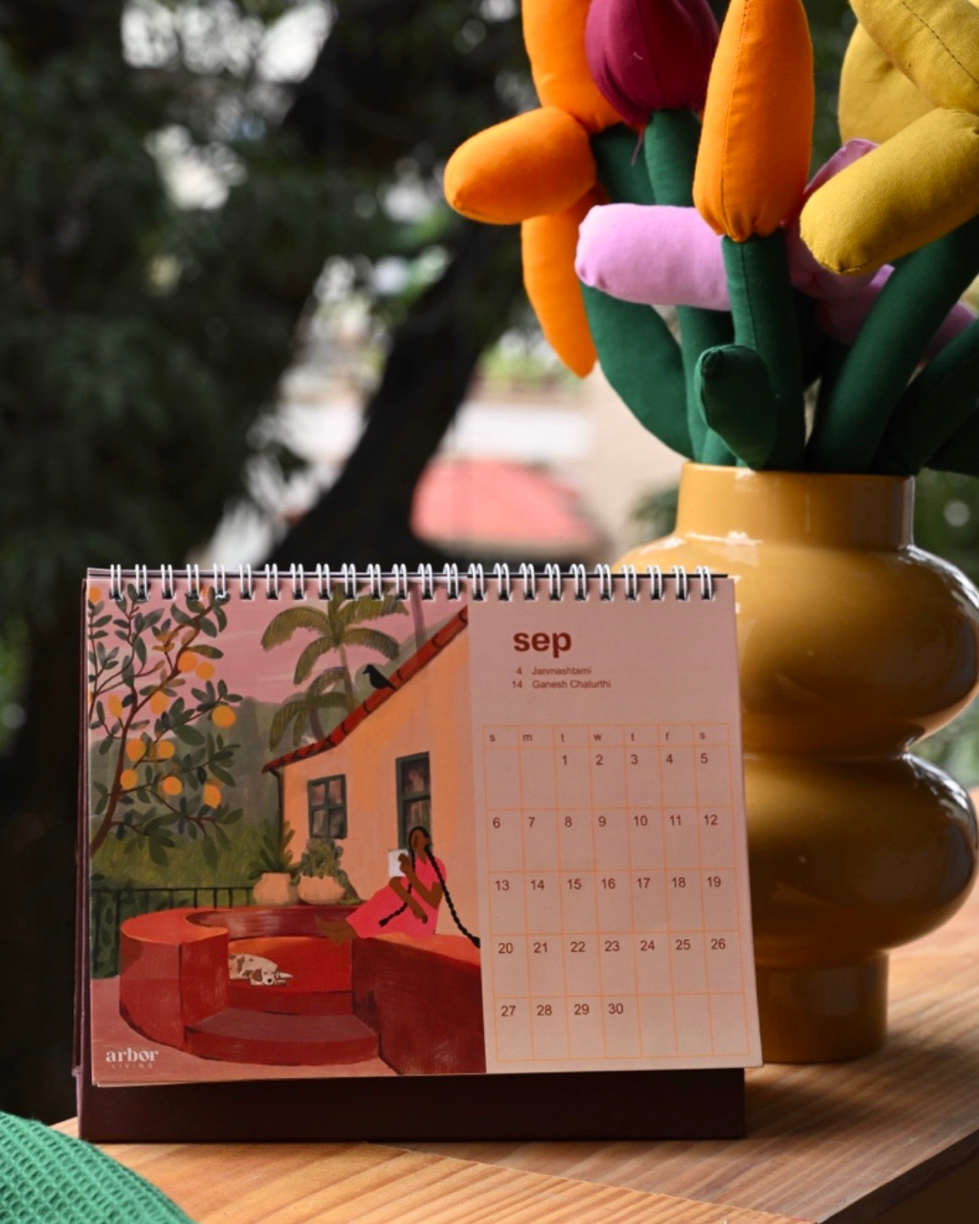 In my Bageecha - desk calendar 2026