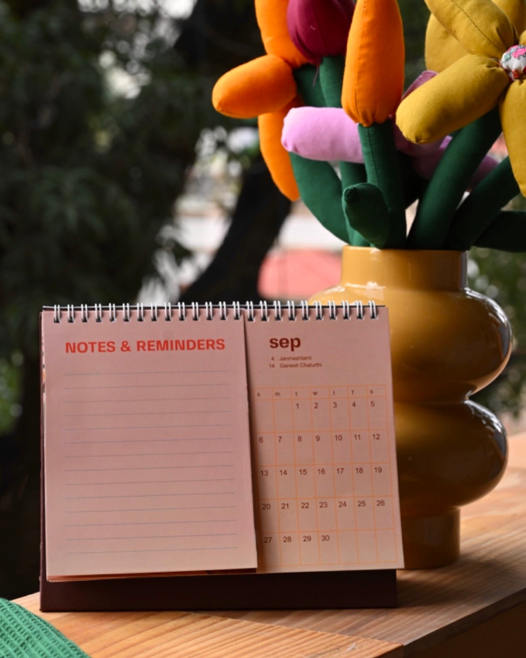 In my Bageecha - desk calendar 2026