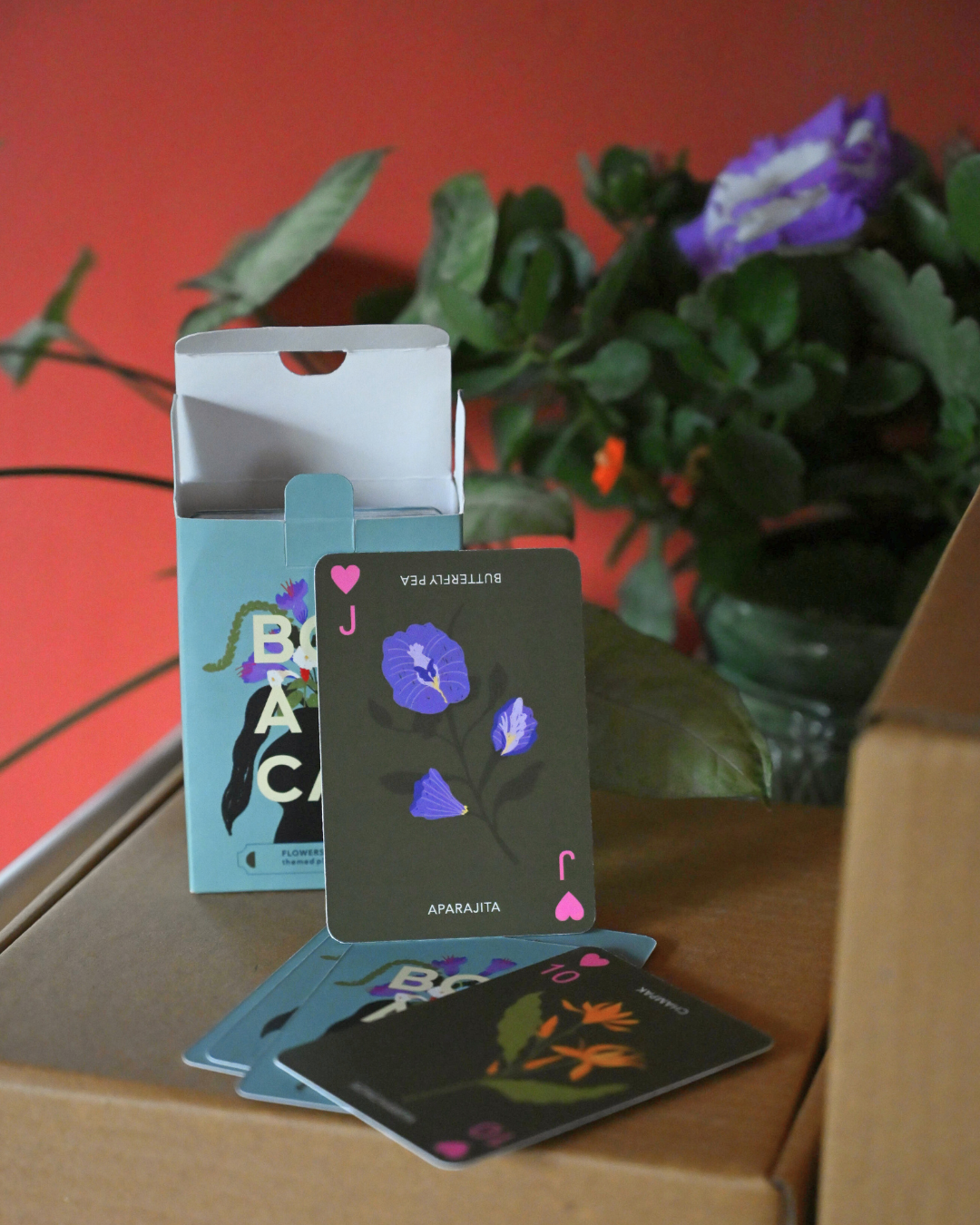 Botanical - playing cards