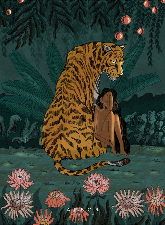 Girl and her Tiger