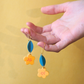 Yellow Flower Earrings