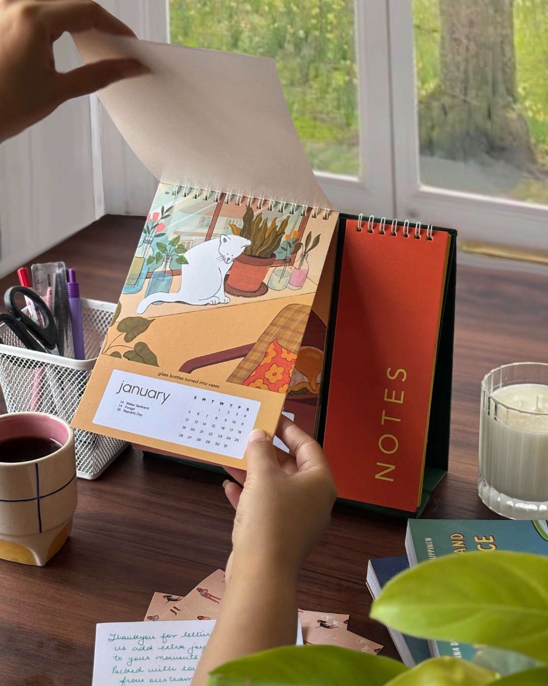 Desk Calendar 2025