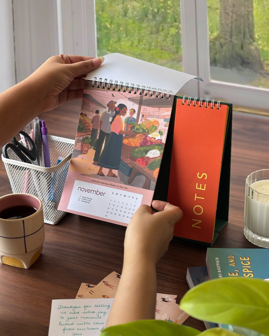 Desk Calendar 2025