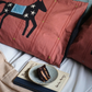 Hay and Horse I Pillow Covers