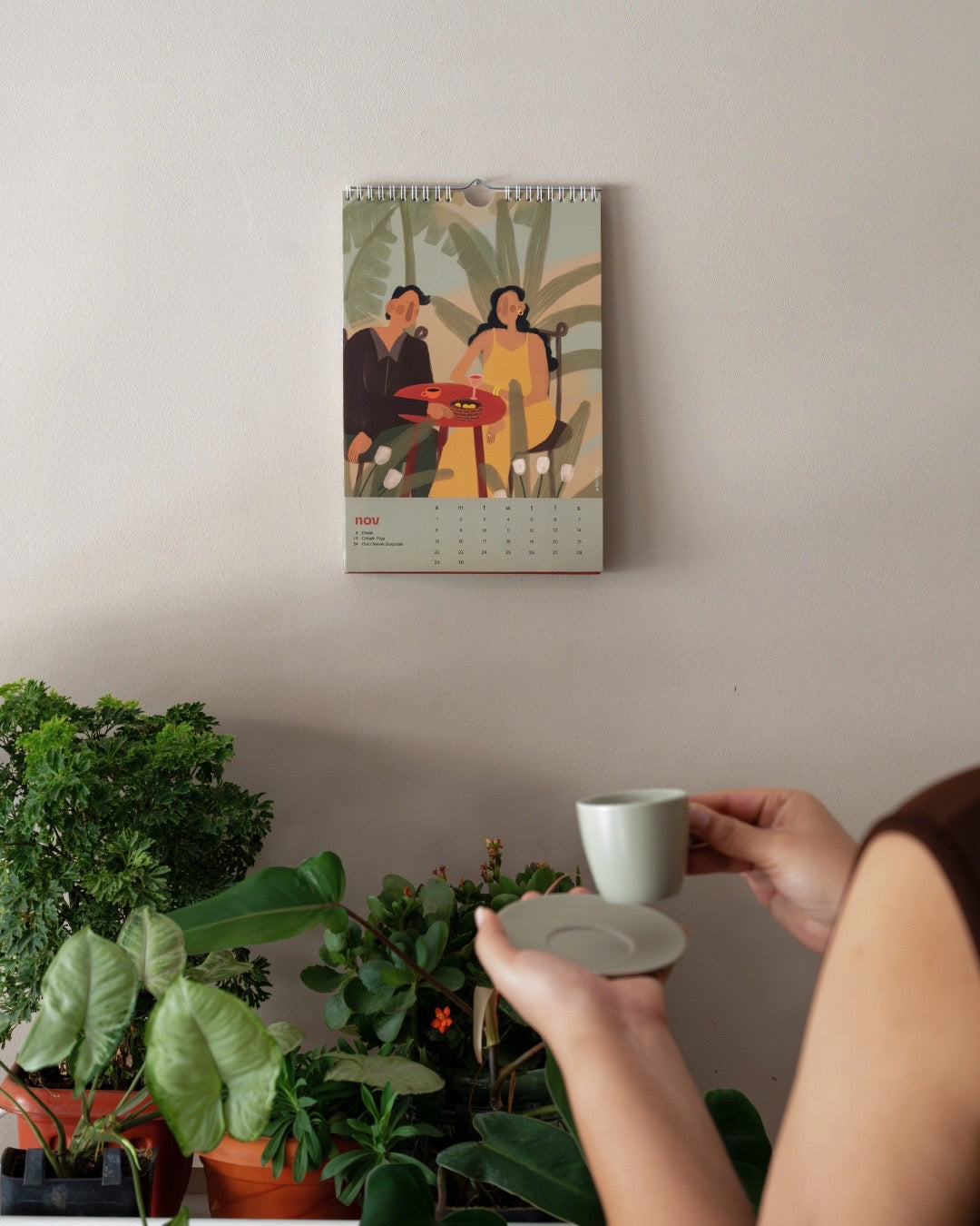 In my Bageecha - wall calendar 2026