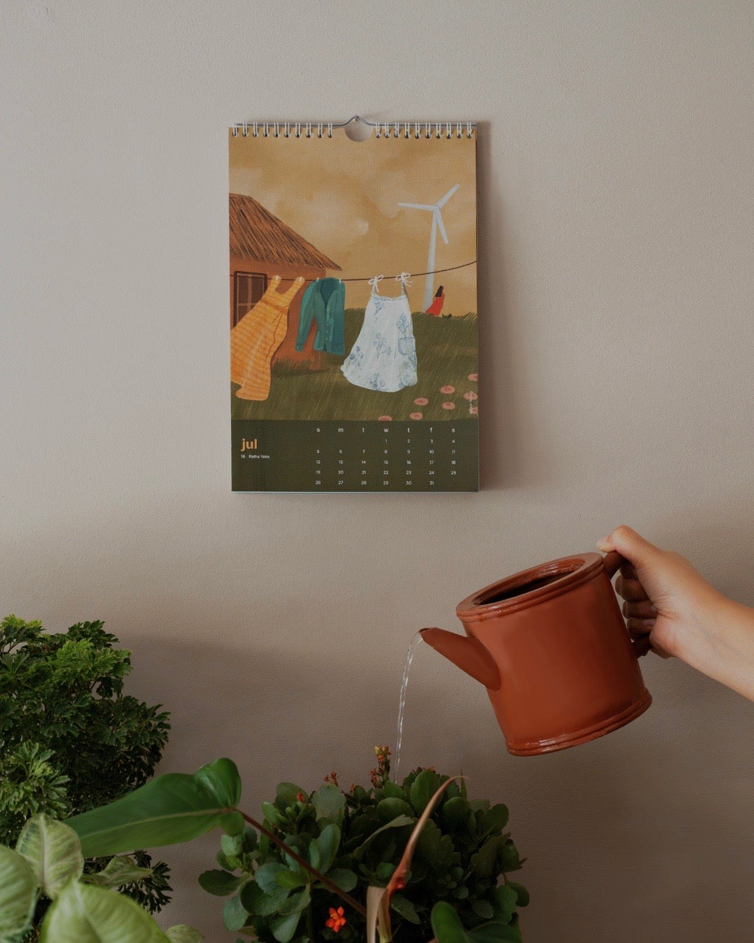 In my Bageecha - wall calendar 2026