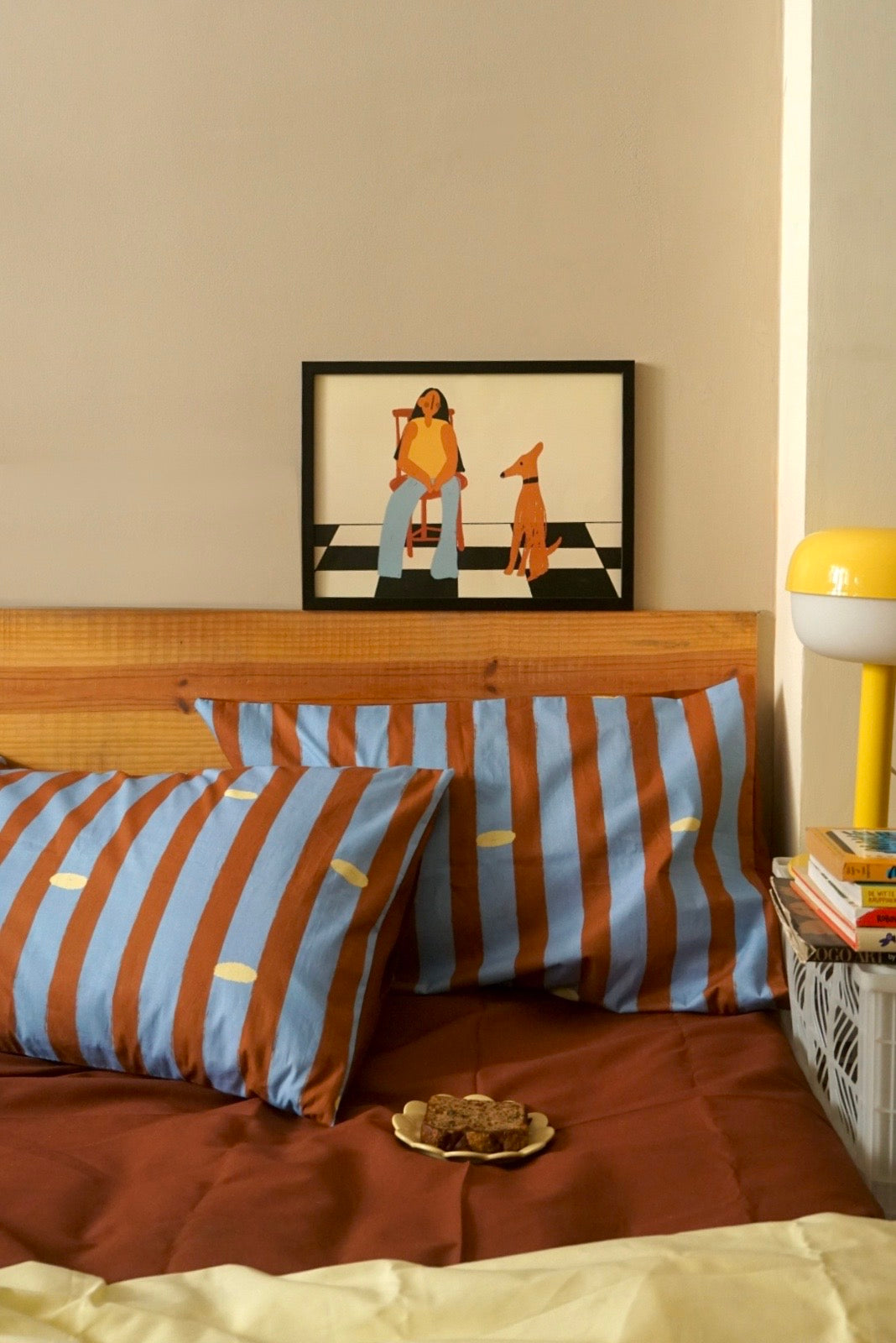 Toast with Butter I Pillow Cover